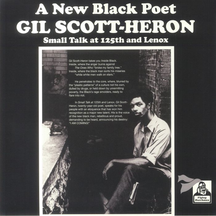 Gil Scott-Heron – Small Talk At 125th And Lenox (LP, Flying Dutchman, 2023) Front Cover