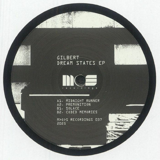 Gilbert – Dream States (12", M>O>S Recordings, 2025) Front Cover