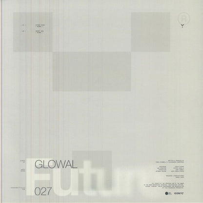 Glowal – Future Faces (12", Iconyc, 2026) Back Cover
