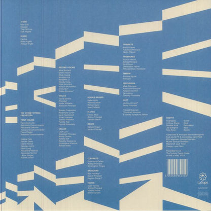 Godtet – +The Sydney Symphony Orchestra (LP, La Sape Records, 2025) Back Cover