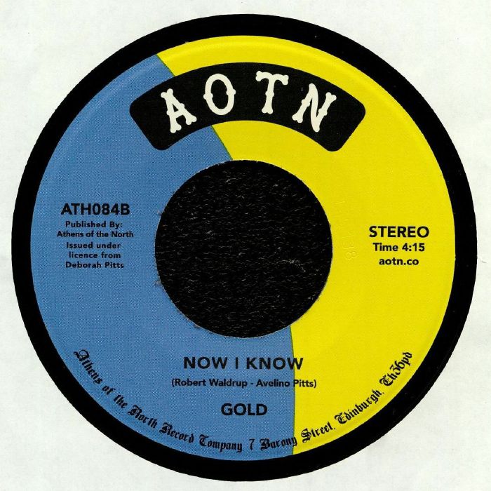 Gold – What About The Child  (7", Athens Of The North, 2020) Back Cover