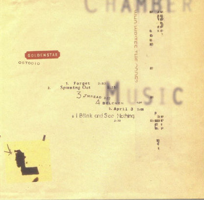 goldenstar – Chamber Music (CD, OST, 2026) Back Cover