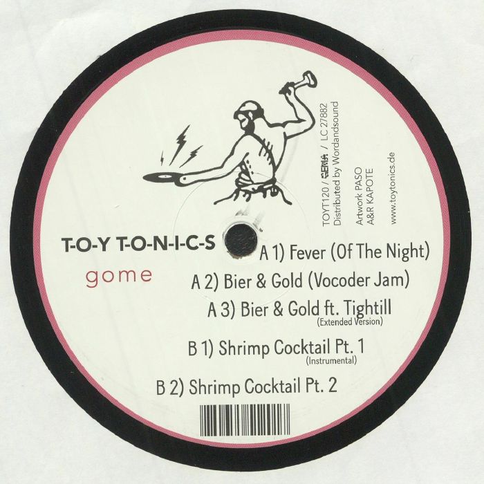 Gome – Gourmet Life EP (12", Toy Tonics, 2021) Back Cover