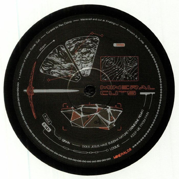 Grain / Logue – Does Jesus Have Buddha Nature? / Keep Me From Pain (12", Mineral Cuts, 2023) Front Cover