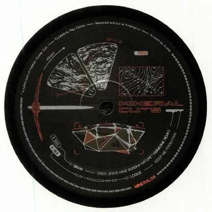 Grain / Logue – Does Jesus Have Buddha Nature? / Keep Me From Pain (12", Mineral Cuts, 2023) Front Cover