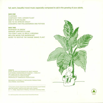 Mort Garson - Mother Earth's Plantasia (LP) (Green)