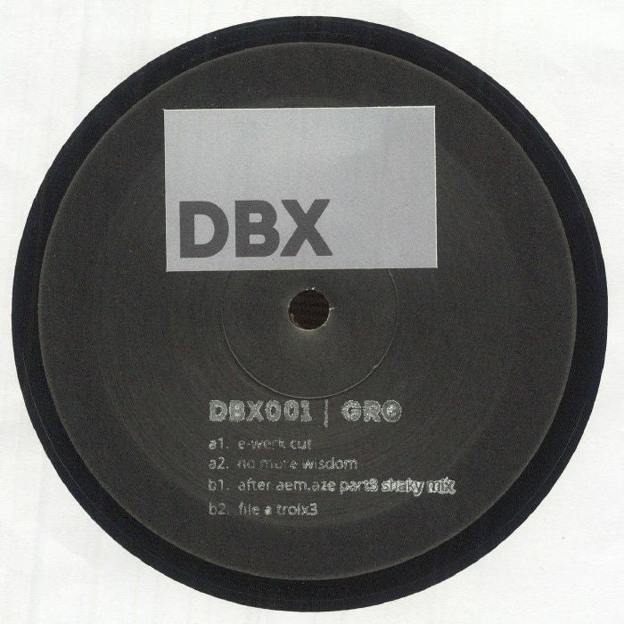 GRG – DBX001 (12", .defaultbox, 2025) Front Cover