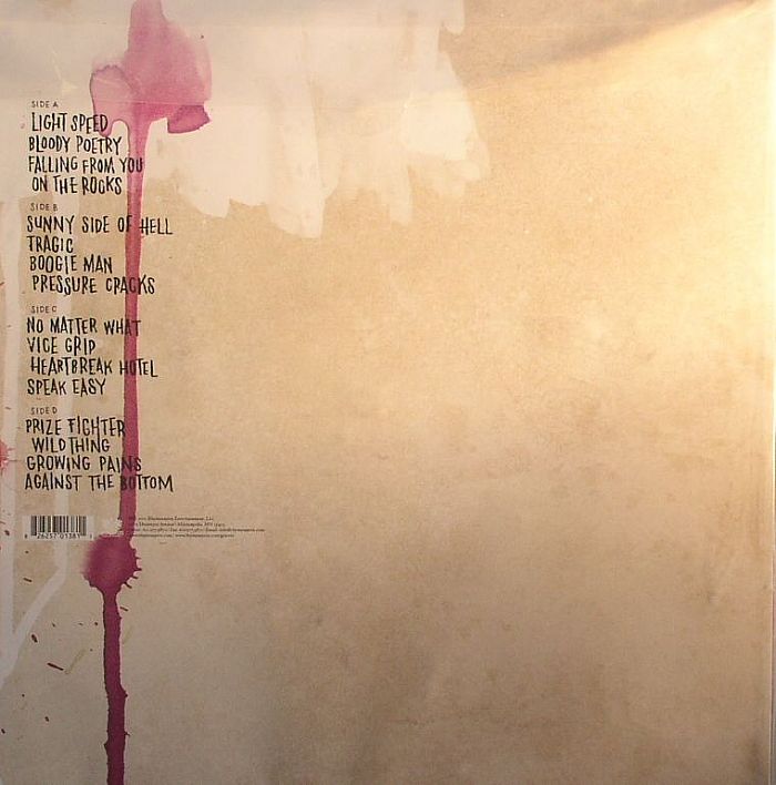 Grieves – Together/Apart (2xLP, Clear, Rhymesayers Entertainment, 2011) Back Cover