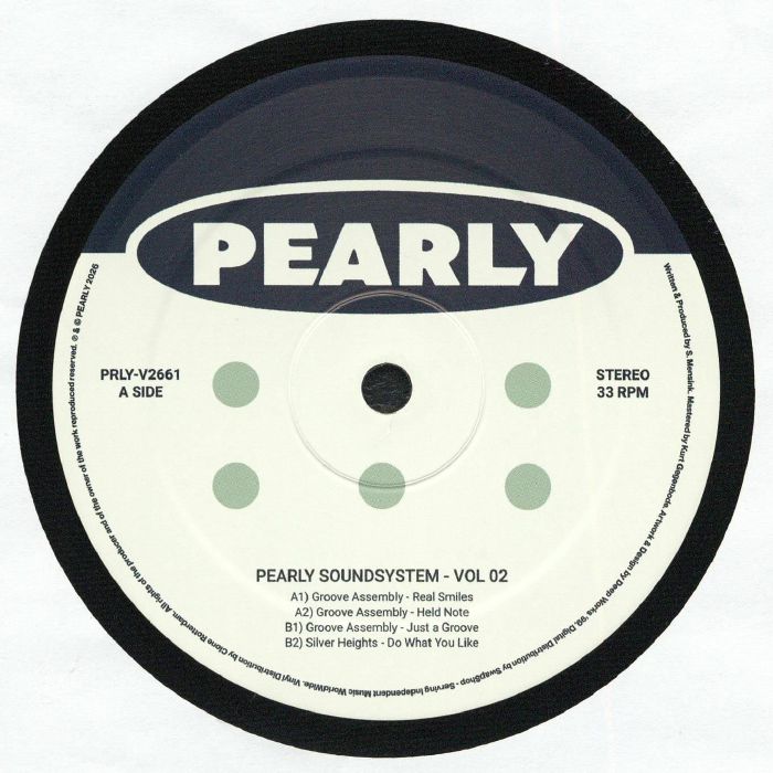 Groove Assembly / Silver Heights – Pearly Soundsystem Vol 02 (12", Pearly, 2026) Front Cover