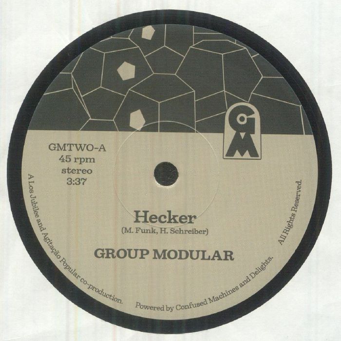 Group Modular – Hecker / Sharon (7", GM, 2026) Front Cover