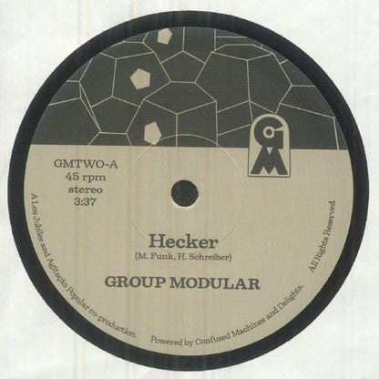 Group Modular – Hecker / Sharon (7", GM, 2026) Front Cover