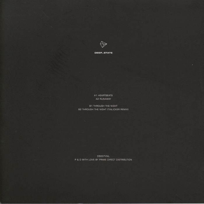 Grum – Heartbeats (12", RED, Deep State Recordings, 2026) Back Cover