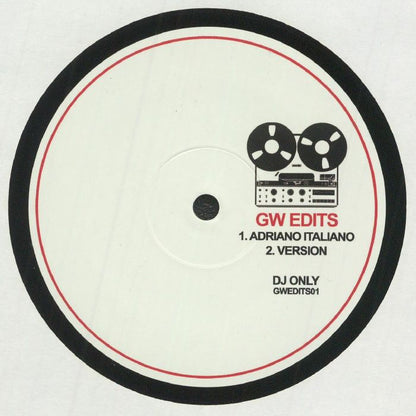 GW Edits – Adriano Italiano (12", GW EDITS, 2025) image 02
