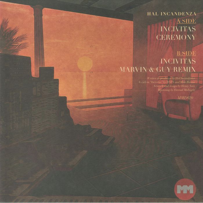 Hal Incandenza – Incivitas EP (12", MM Discos, 2022) Back Cover