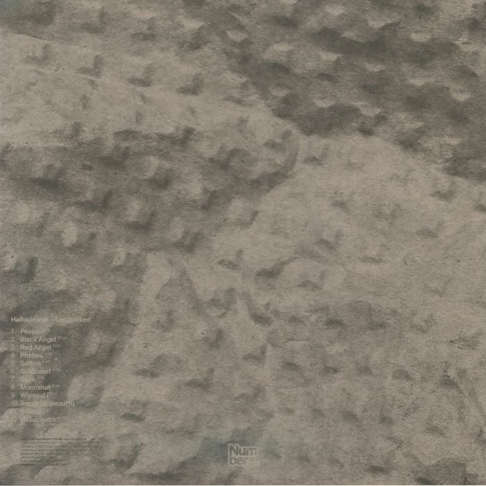 Hallucinator – Landlocked (2xLP, Numbers., 2026) Back Cover
