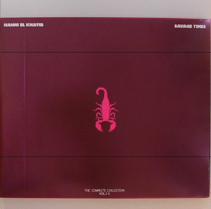 Hanni El Khatib – Savage Times (The Complete Collection Vol. 1-5) (2xLP+CD, Because Music, 2016) Front Cover
