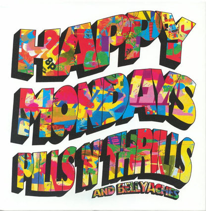 Happy Mondays – Pills 'N' Thrills And Bellyaches (5xLP, Box set, London Records, 2026) Back Cover