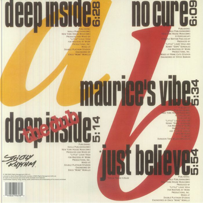 Hardrive – Deep Inside (12", Above Board Distribution, 2026) Back Cover