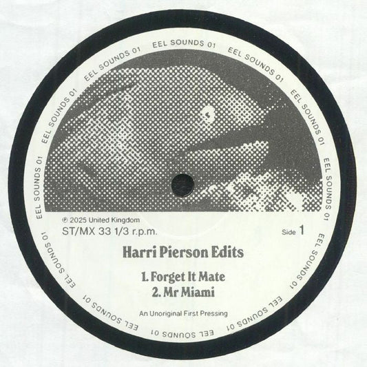 Harri Pierson Edits – Eel Sounds 001 (12", Eel Sounds, 2025) front cover