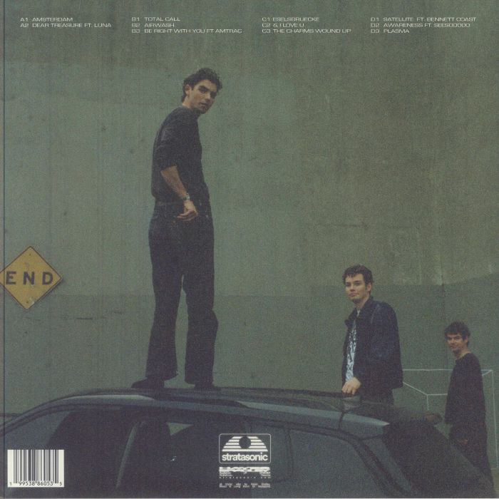 Hayes Bradley – Audience (LP, Stratasonic, 2025) Back Cover