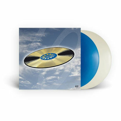 Heard, Larry aka Mr Fingers / Various – Rebirth 10 (reissue) (2xLP, limited heavyweight clear blue & white, Rebirth, 2026) Front Cover