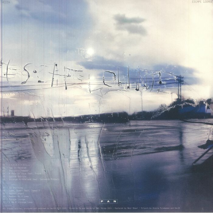 Heith – Escape Lounge (LP, Pan, 2025) Back Cover
