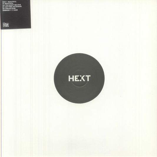Hekt – Beautiful (12", Grey, Numbers., 2025) front cover