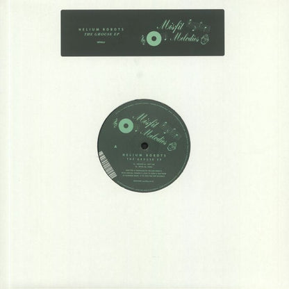 Helium Robots – The Grouse Ep (12", Misfit Melodies, 2020) Front Cover