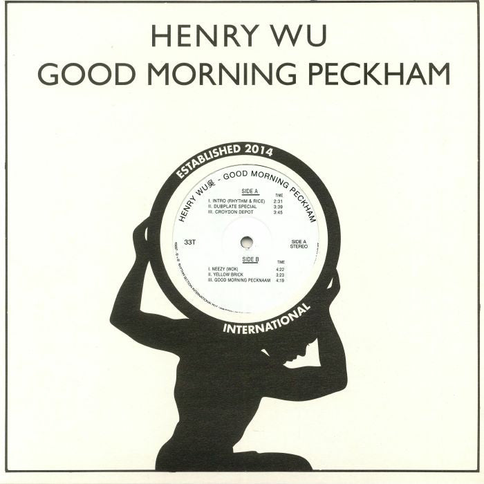Henry Wu – Good Morning Peckham (12", Rhythm Section International, 2015) Front Cover