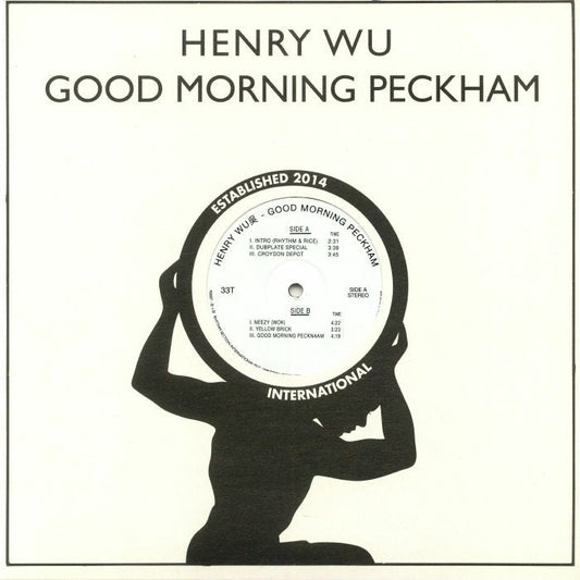 Henry Wu – Good Morning Peckham (12", Rhythm Section International, 2015) Front Cover