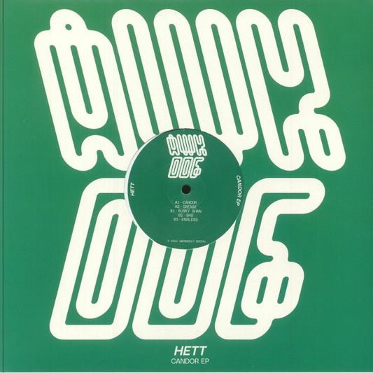 Hett – Candor EP (12", Awkwardly Social, 2024) Front Cover