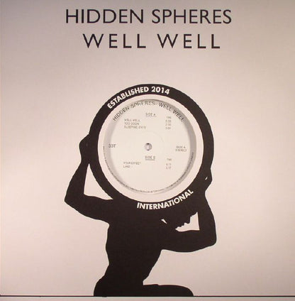 Hidden Spheres – Well Well (12", Rhythm Section International, 2016) Front Cover