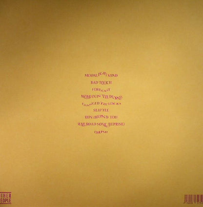 High Water – Crush (LP, 180g, Other People, 2016) Back Cover