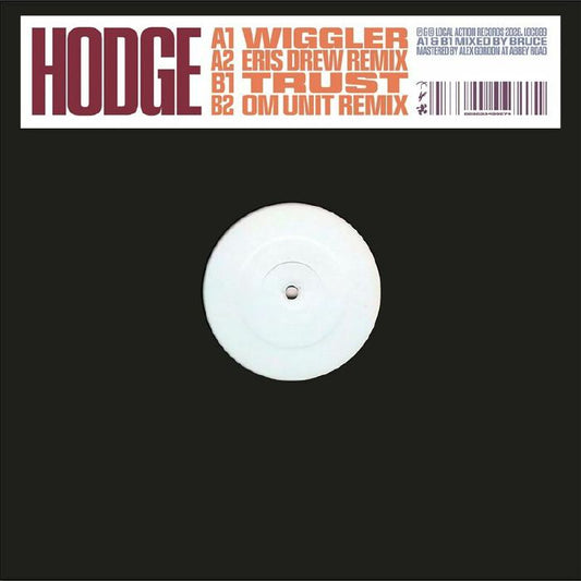 Hodge – Wiggler / Trust (12", Local Action, 2026) Front Cover