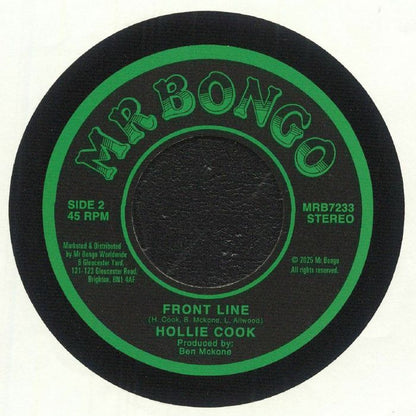 Hollie Cook – Shy Girl (7", Mr Bongo, 2025) Back Cover