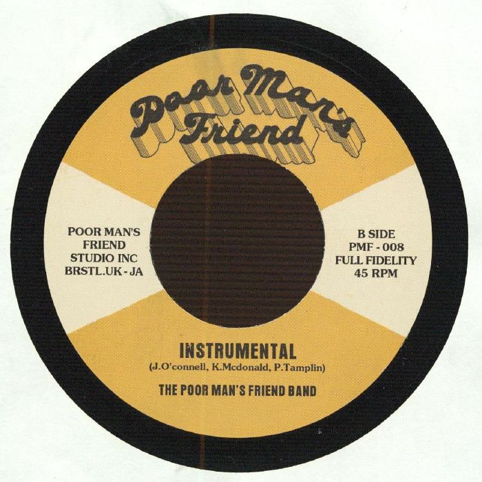 Horace Andy – Down Here (7", Poor Man's Friend Records, 2026) Back Cover