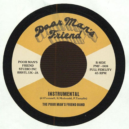 Horace Andy – Down Here (7", Poor Man's Friend Records, 2026) Back Cover