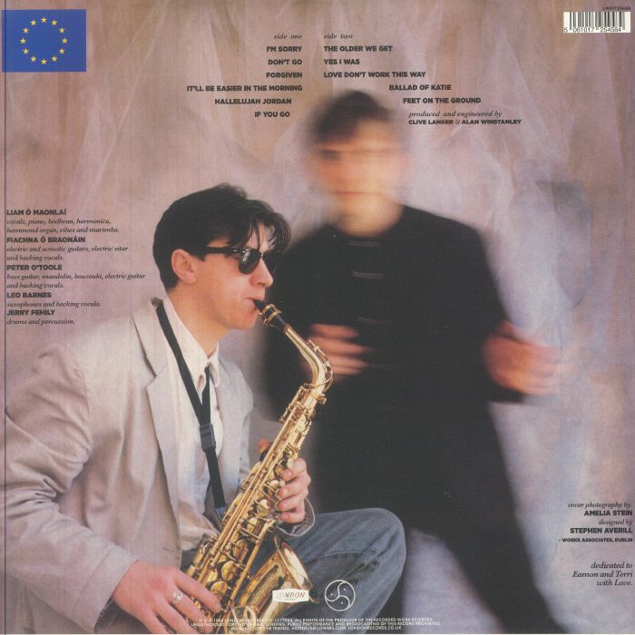 Hothouse Flowers – People (LP, London Records, 2025) back cover