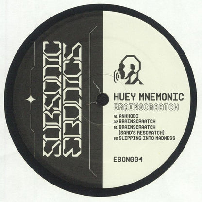 Huey Mnemonic – Brainscraatch (12", Subsonic Ebonics, 2024) Front Cover