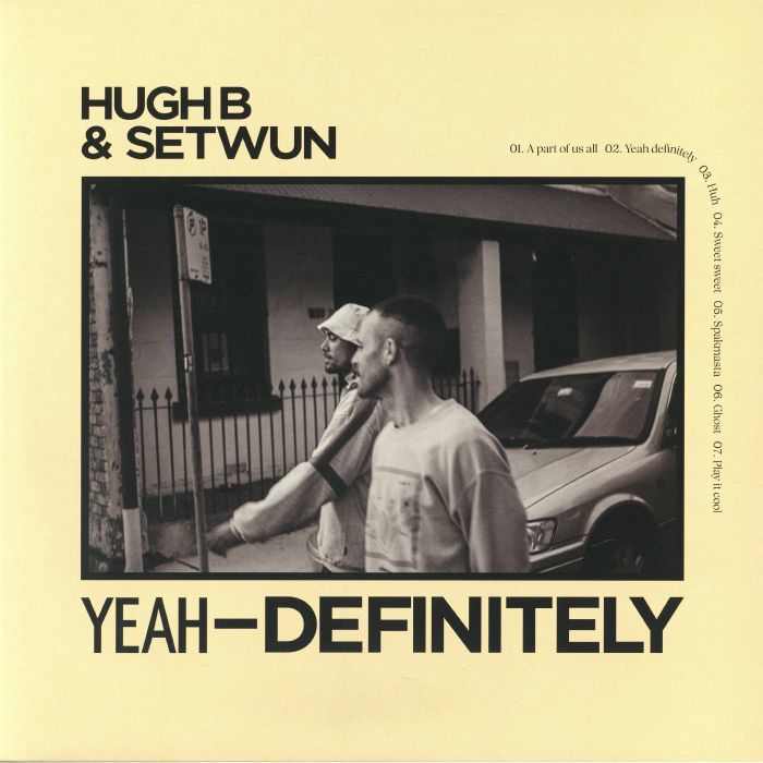 Hugh B & Setwun – Yeah-Definitely / Nah-Maybe (LP, Planet Trip, 2026) Front Cover