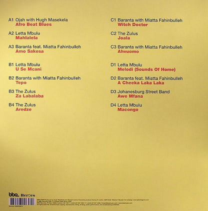 Hugh Masekela – The Chisa Years 1965-1976 (Rare And Unreleased) (2xLP, BBE, 2006) Back Cover