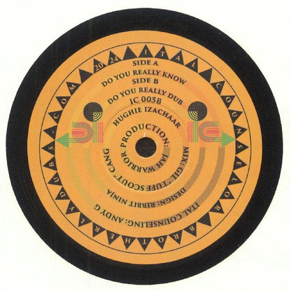 Hughie Izachaar – Do You Really Know / Do You Really Dub (7", Ital Counselor, 2024) Back Cover