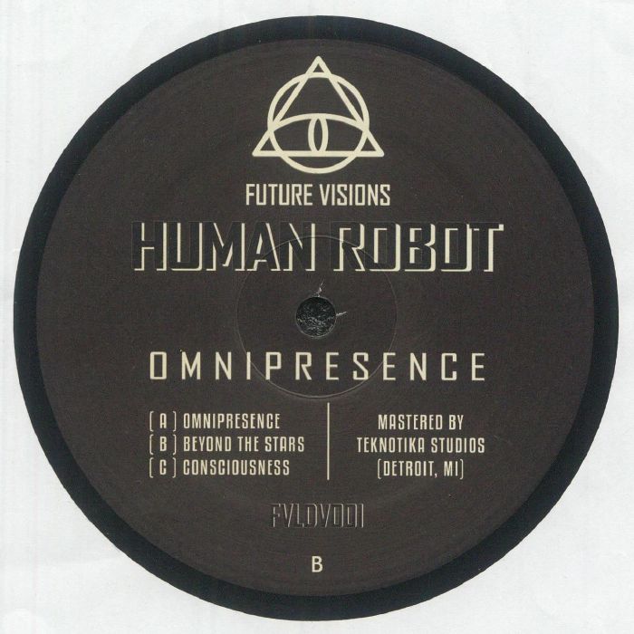 Human Robot – Omnipresence EP (12", Future Visions, 2026) Back Cover