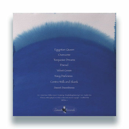 Humble B Flat – Indigo Blues (2xLP, Zinnia, 2026) Back Cover