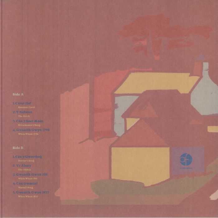 Huw Marc Bennett – Heol Las (LP, Albert's Favourites, 2026) Back Cover