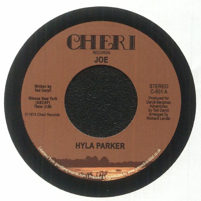 Hyla Parker – Joe / Quiet Tunes (7", Cheri Records, 2023) Front Cover