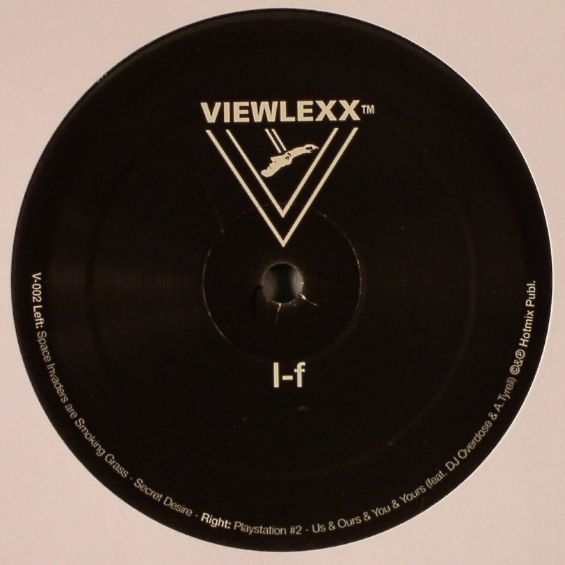 I-f – Space Invaders Are Smoking Grass (12", Viewlexx, 2015) Back Cover