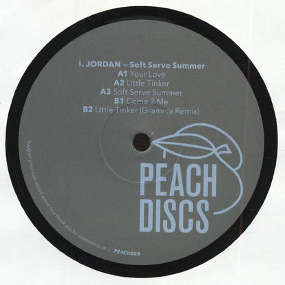 I Jordan – Soft Serve Summer (12", Peach Discs, 2026) Front Cover