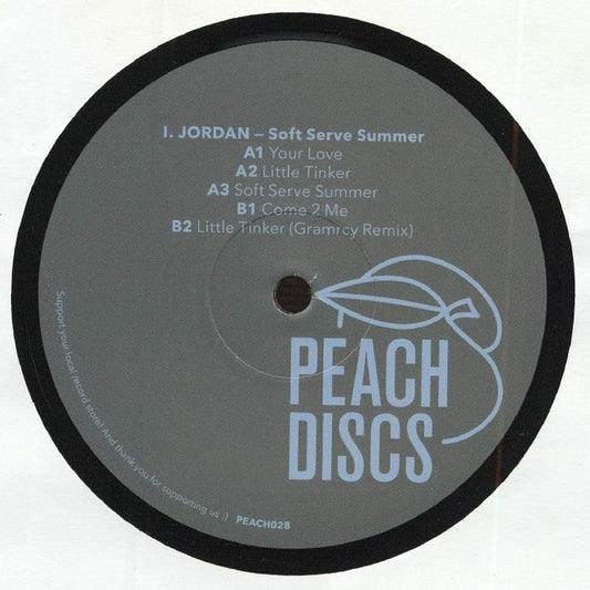 I Jordan – Soft Serve Summer (12", Peach Discs, 2026) Front Cover