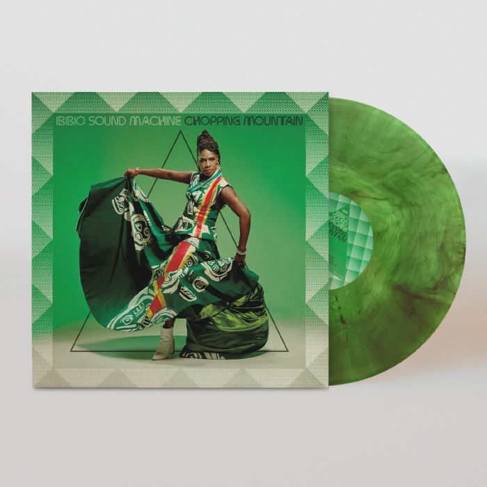 Ibibio Sound Machine – Chopping Mountain (LP, Indie Exclusive) | (GreenSmoke, Merge, 2026) Front Cover
